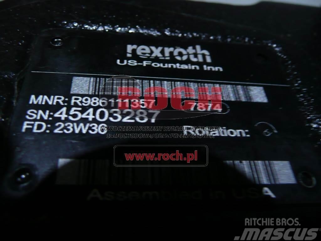 Rexroth A10VNO85 CAT 398-7480 Hidraulikos įrenginiai