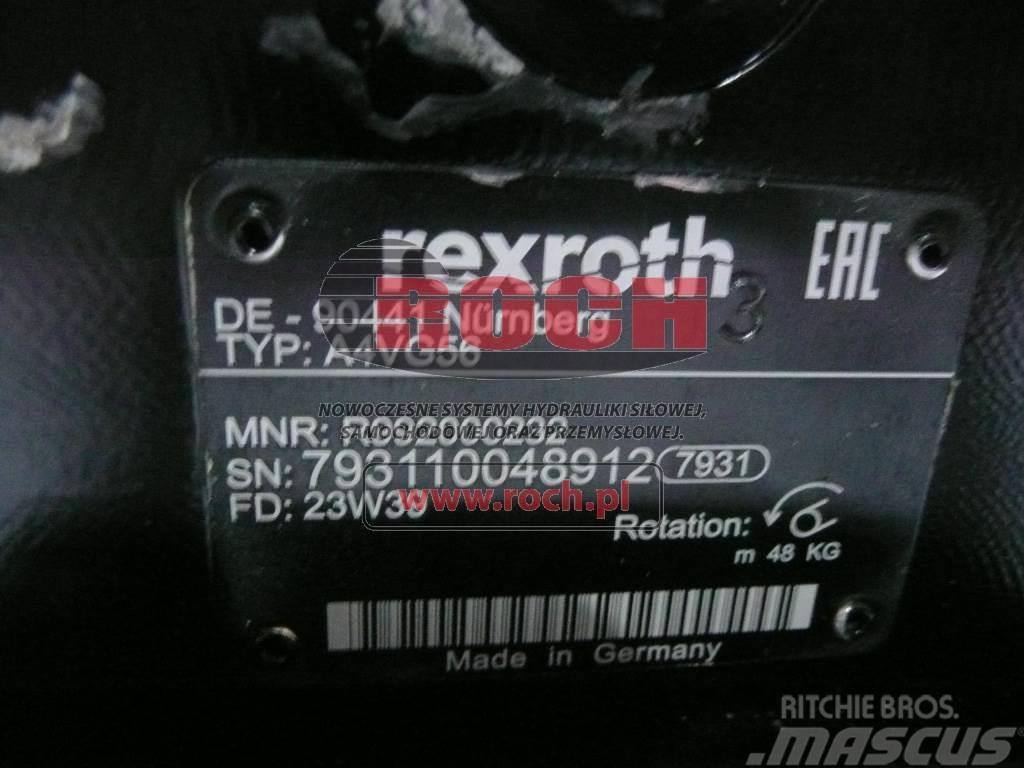 Rexroth A4VG56 - LIEBHERR 10030434 2079960 Hydraulics