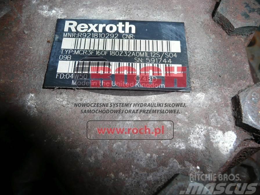 Rexroth MCR3F160F180Z32A0M1L12S/S0409B Varikliai