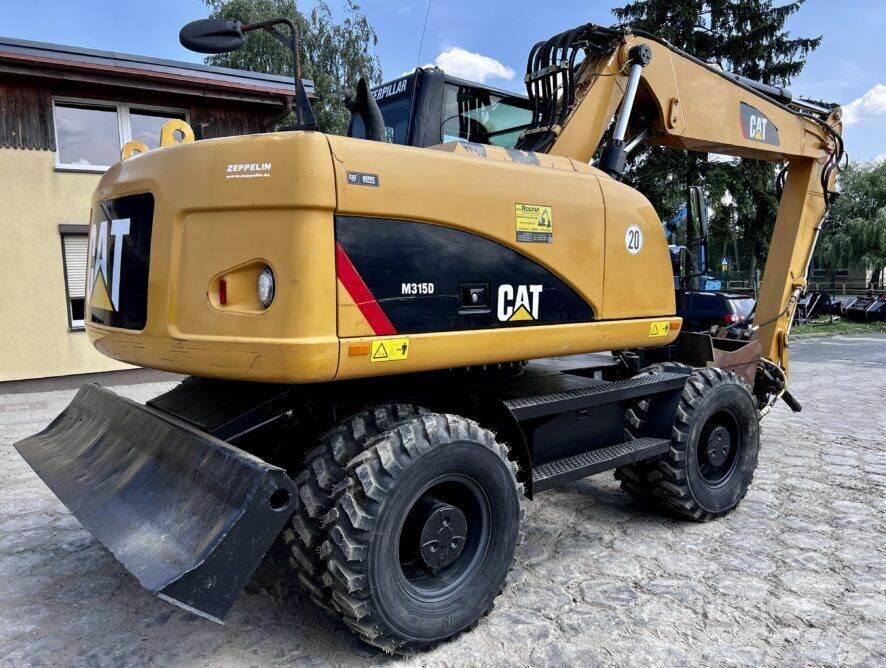 CAT M315D Rototilt Engcon Wheeled excavators