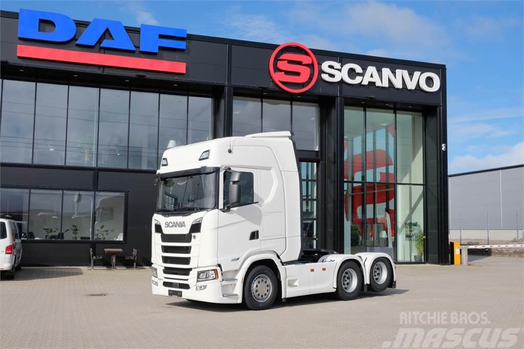 Scania S 500 6x2 dragbil med 2950 mm hjulbas Naudoti vilkikai