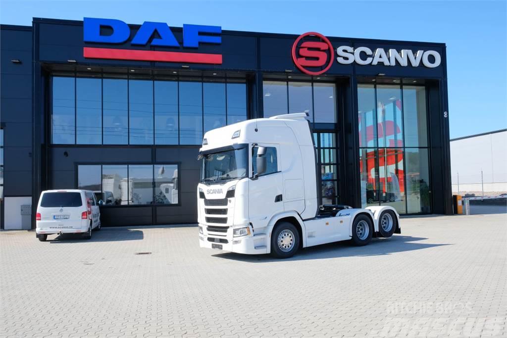 Scania S 500 6x2 dragbil med 3150 hjulbas Naudoti vilkikai
