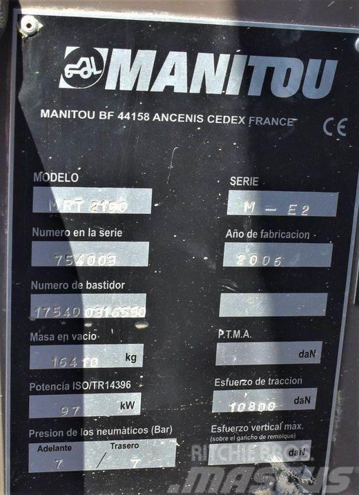 Manitou MRT 2150 TOPZUSTAND Teleskopiniai krautuvai