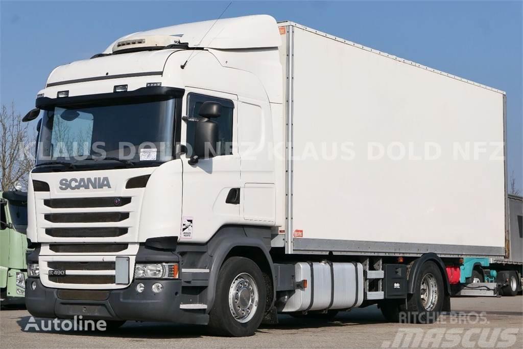 Scania R490 Sunkvežimiai su dengtu kėbulu