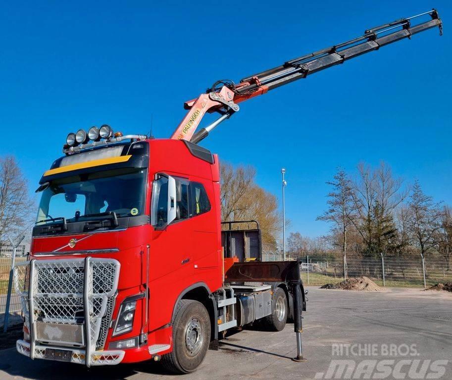 Volvo FH 16-750 Tractor + crane PK 36002 6x2 Naudoti vilkikai