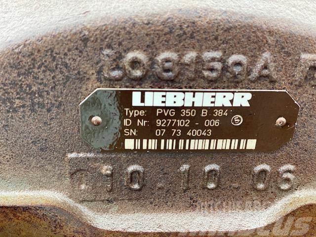 Liebherr 580 2+2 REDUKTOR DO POMP PVG 350 B 384 Hidraulikos įrenginiai