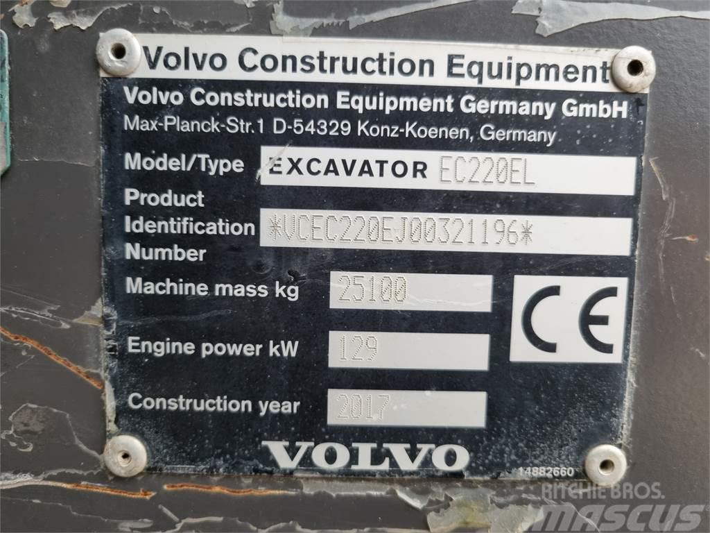 Volvo EC220E Vikšriniai ekskavatoriai