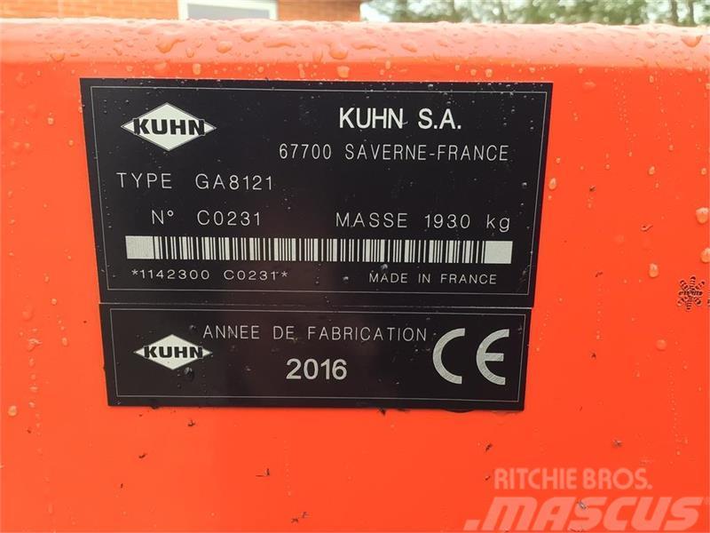 Kuhn GA 8121 Šieno grėbliai ir vartytuvai
