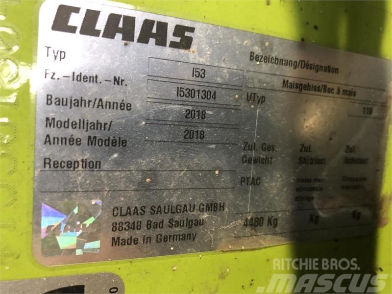 CLAAS ORBIS 900 Šieno ir pašarų ruošimo mašinų priedai