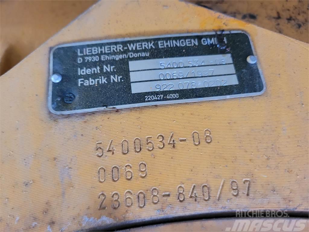 Liebherr LTM 1300 winch Kranų dalys ir įranga