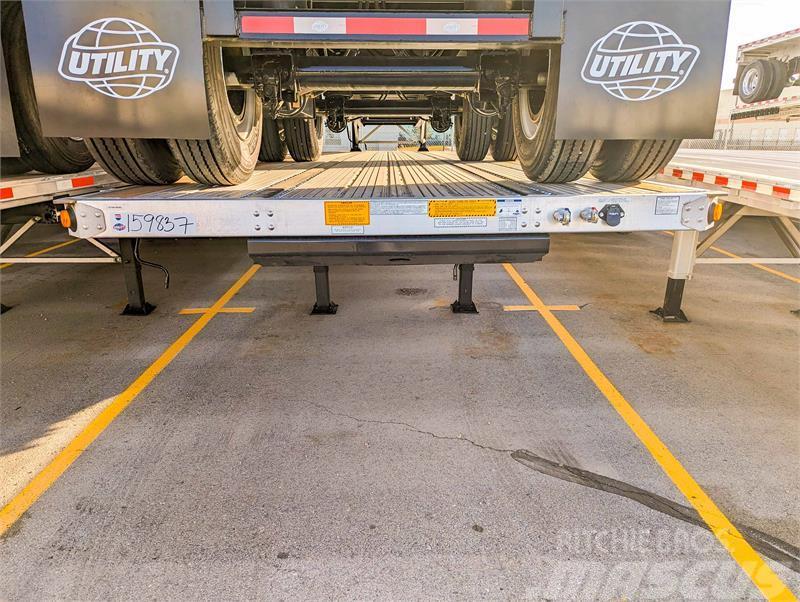 Utility FS2CHA Bortinių sunkvežimių priekabos su nuleidžiamais bortais