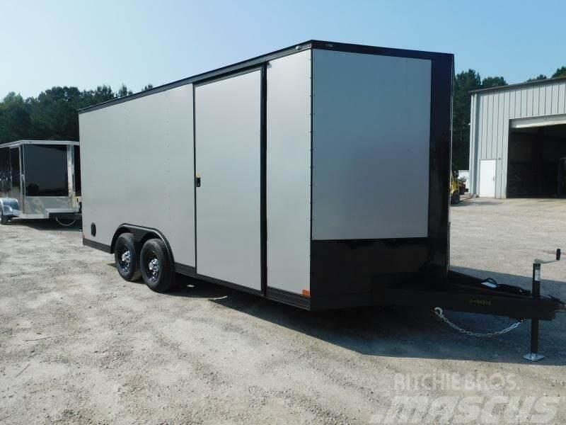  Covered Wagon Trailers Gold Series 8.5x18 Vnose Si Kita