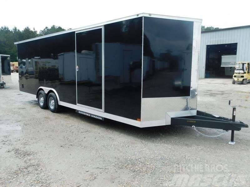  Covered Wagon Trailers Gold Series 8.5x24 Vnose wi Kita