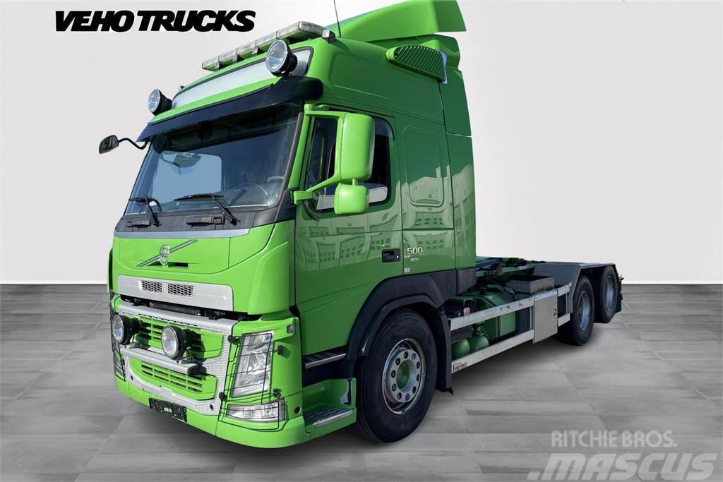 Volvo FM 500 6x2 Hook lift trucks
