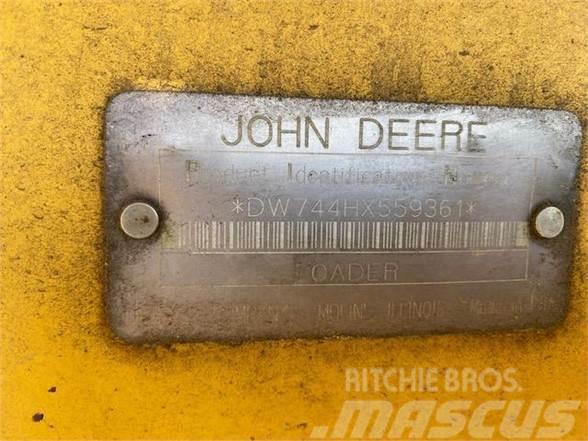 John Deere 744H Naudoti ratiniai krautuvai