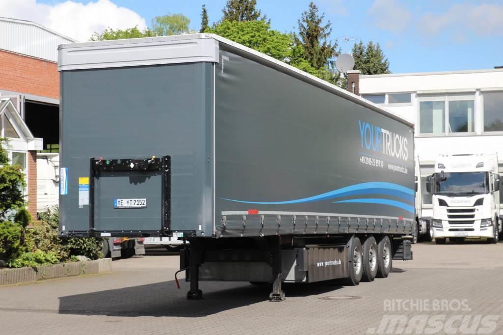 Kögel Standard-Plane Liftachse Miete Rent Bortinių sunkvežimių priekabos su nuleidžiamais bortais