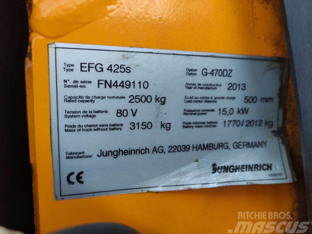 Jungheinrich EFG425 S Elektriniai šakiniai krautuvai