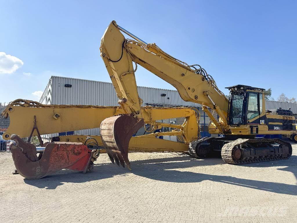CAT 345 B L UHD Demolition 27M + SHEAR Griovimo ekskavatoriai