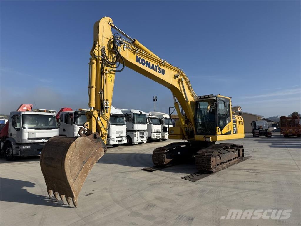 Komatsu PC210NLC-11 Vikšriniai ekskavatoriai