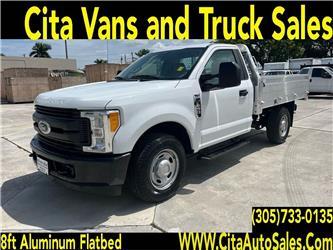 Ford F250 SD 8FT ALUMINUM *FLATBED*WITH DROP DOWN SIDES