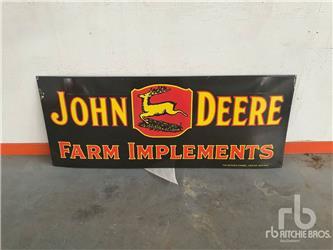 John Deere 2 ft x 5 ft Porcelai ...