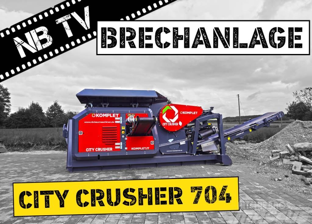 Komplet City Crusher 704 | Backenbrecher Hakenlift Sietai