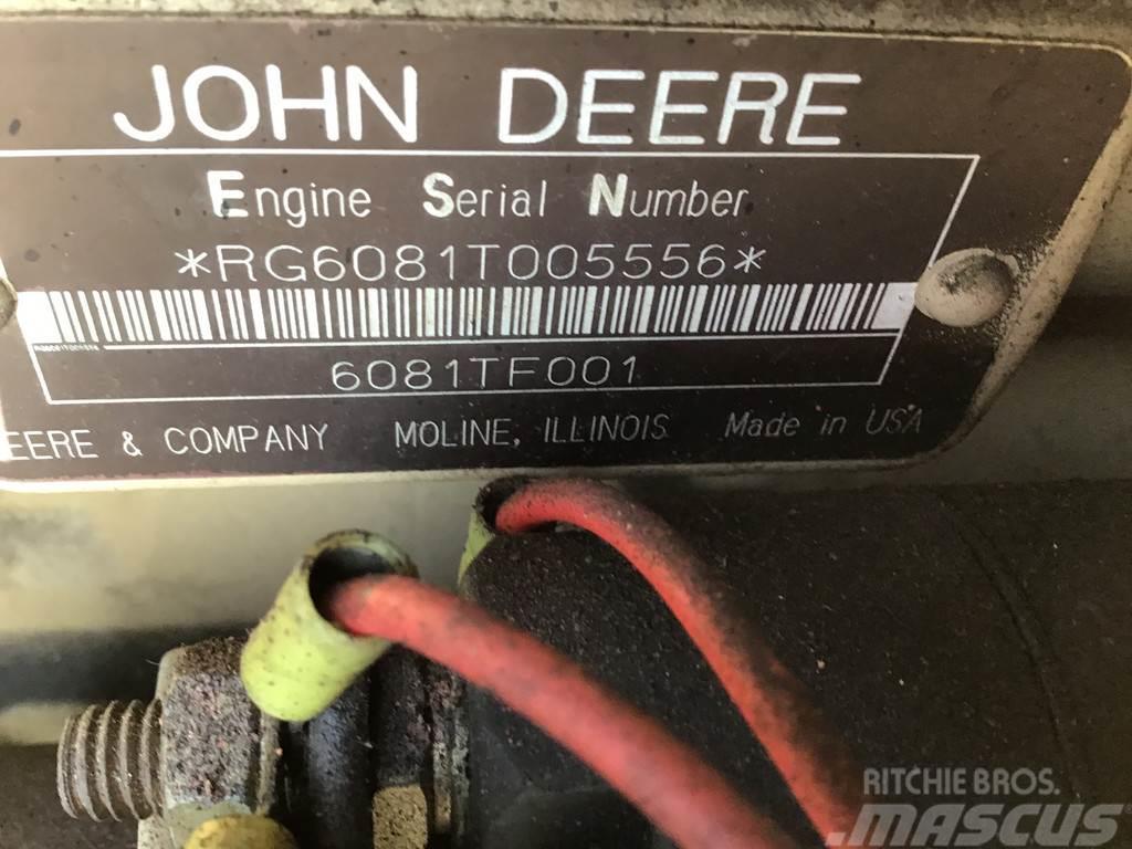 John Deere 6081TF001 GENERATOR 125KW USED Dyzeliniai generatoriai