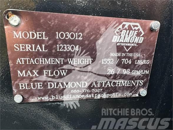 Blue Diamond ATTACHMENTS 103012 Miško mulčeriai