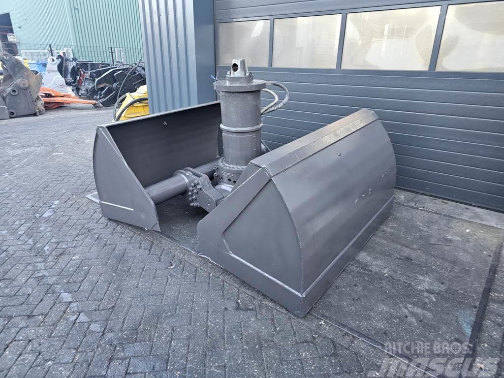 Kinshofer hpx zandgrijper clamshell bucket 1800l Griebtuvai