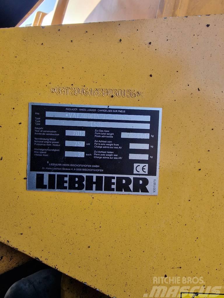 Liebherr L586 2plus2 Bj 2012' Naudoti ratiniai krautuvai