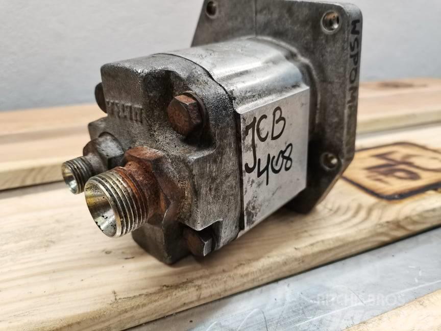 JCB 408 ZX {Ultra} hydraulic pump Transmisijos