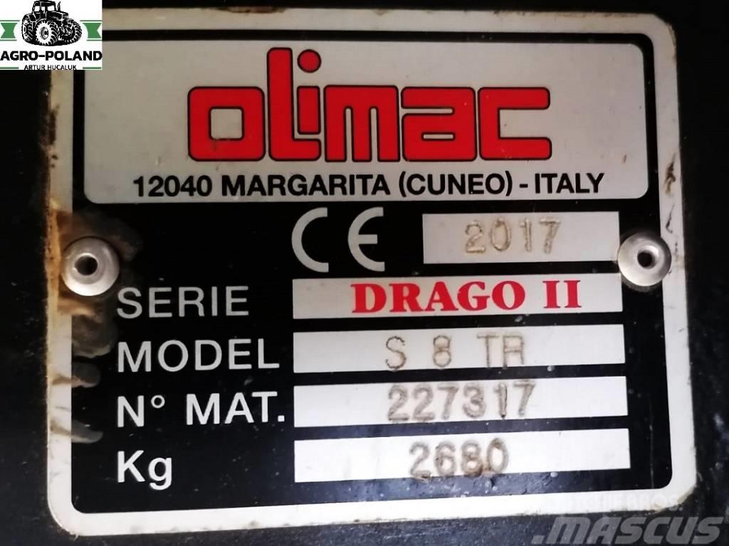 Olimac DRAGO 2 - S 8 TR - 8X70 - 2017 ROK Derliaus nuėmimo kombainų galvos
