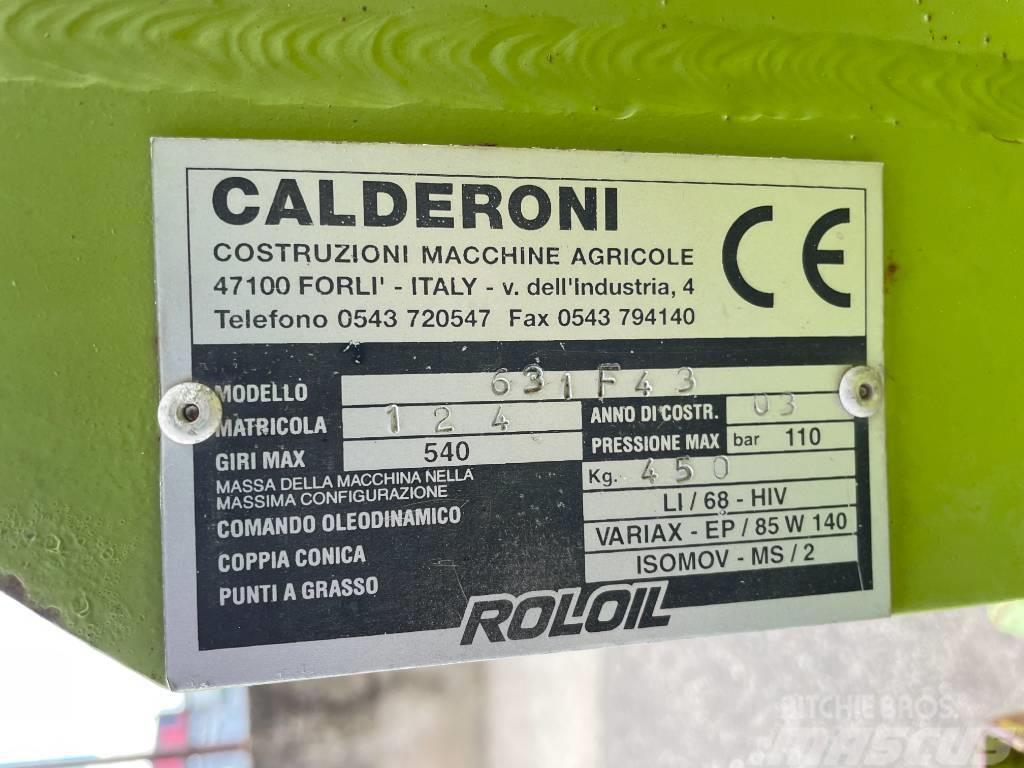  Calderoni 631F43 Dirvos paruošimo vynuogynams technika