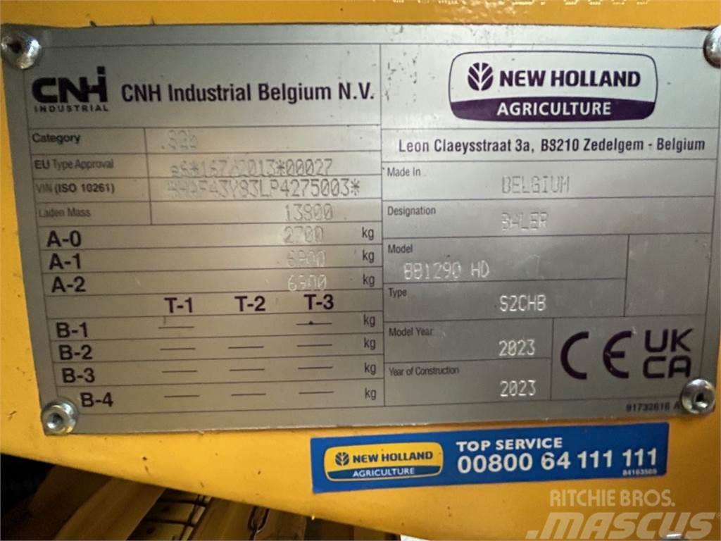 New Holland BB 1290 RC HIGH DENSITY Stačiakampių ryšulių presai