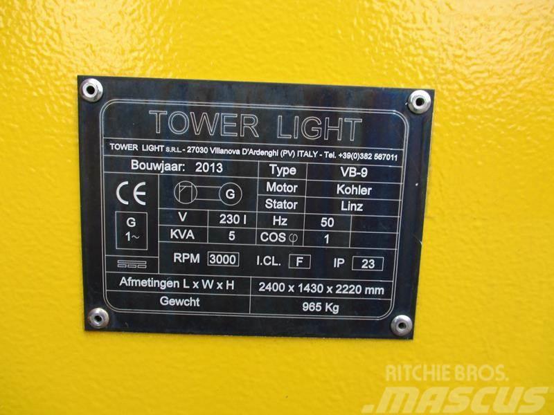 Towerlight VB - 9 LED Apšvietimo bokšteliai