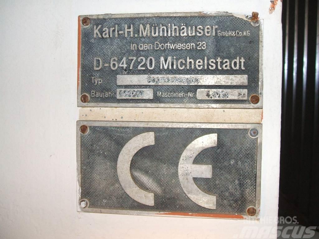  Muhlhauser Vagone Porta Conci Kita požeminė įranga