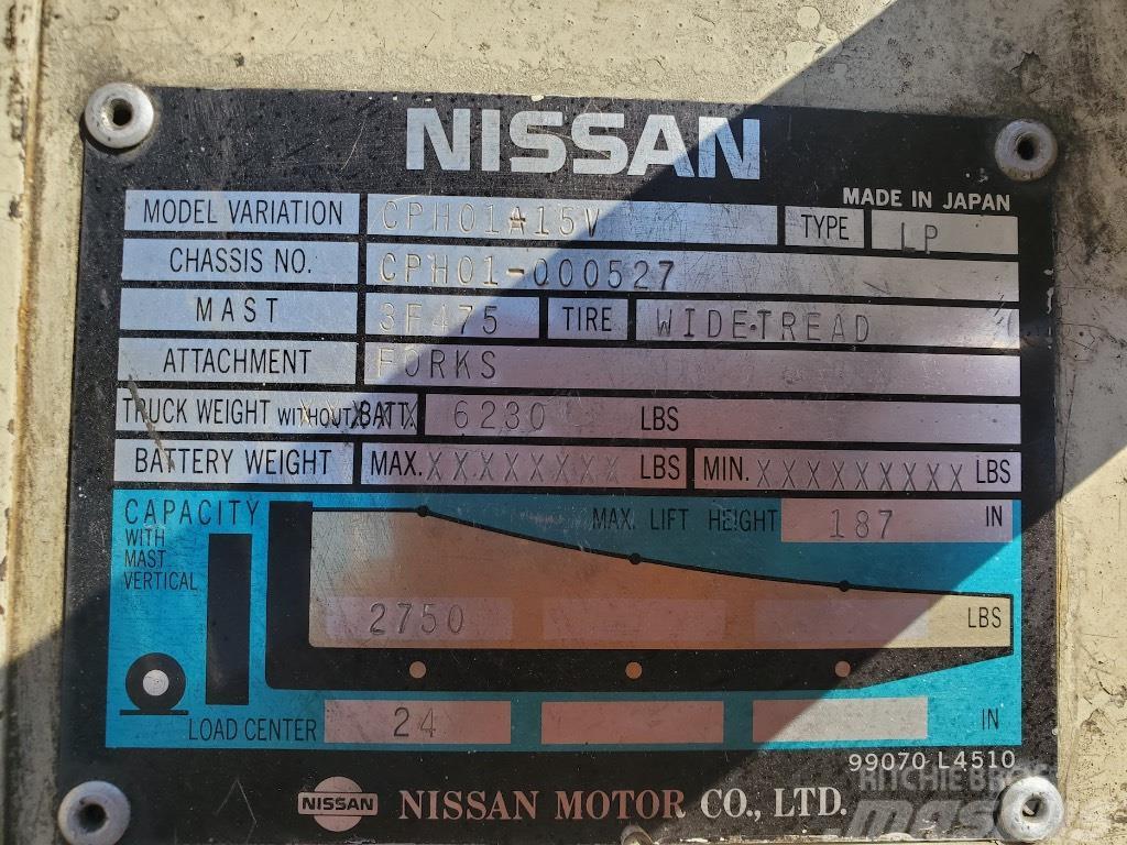 Nissan CPH01A15V Šakiniai krautuvai - Kita