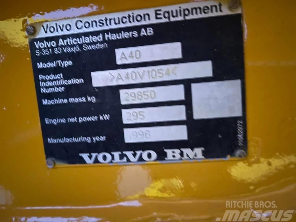 Volvo A40C Karjeriniai savivarčiai