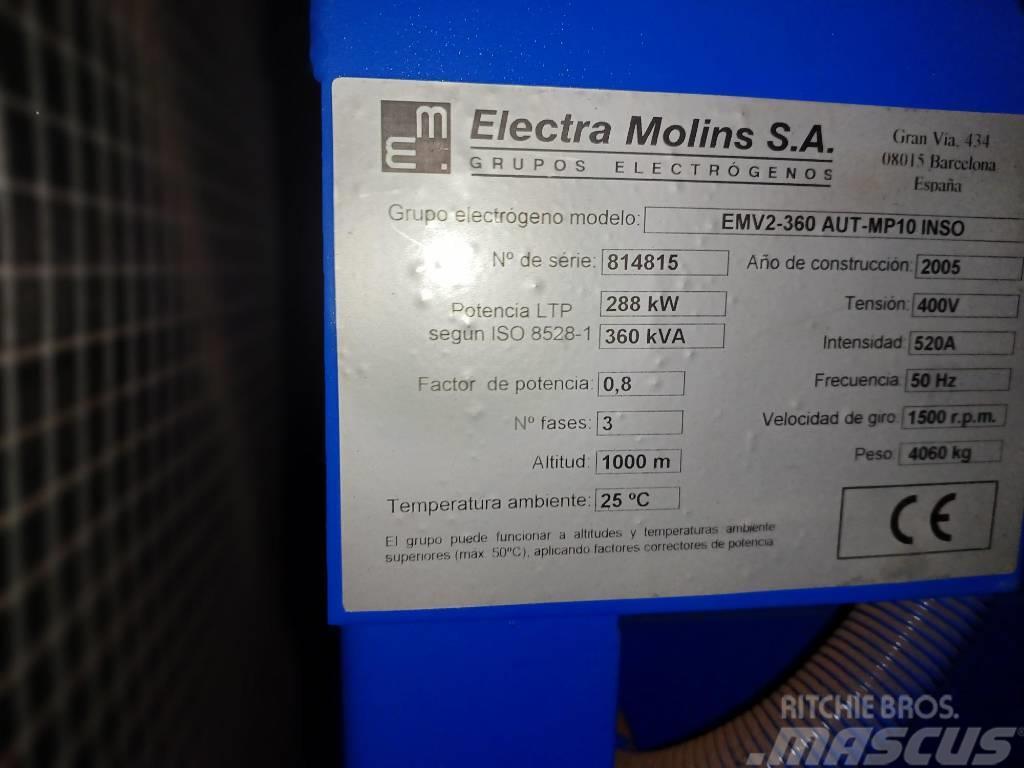  Electra molins EMV2-360 Dyzeliniai generatoriai