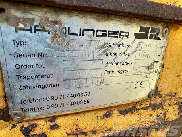 Liebherr Liebherr 924 0,6m3 - Tranšėjų kasimo technika