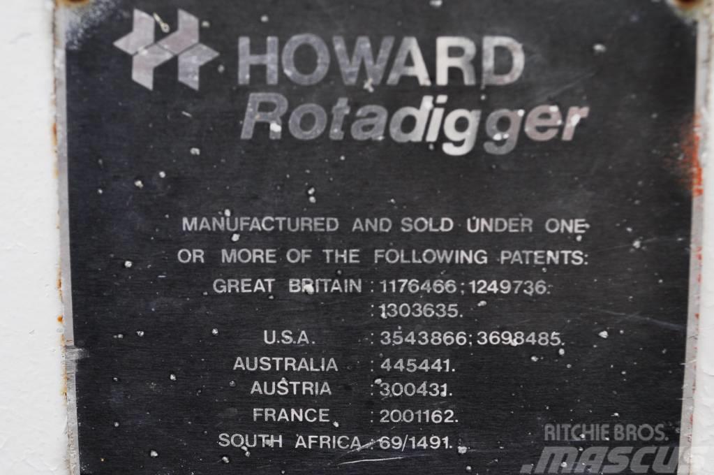 Howard Rotadigger Varomosios akėčios ir žemės frezos