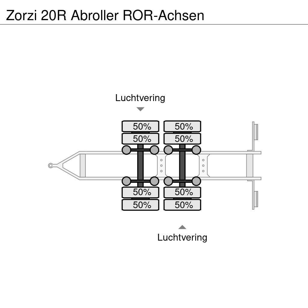 Zorzi 20R Abroller ROR-Achsen Karkasiniai krautuvai
