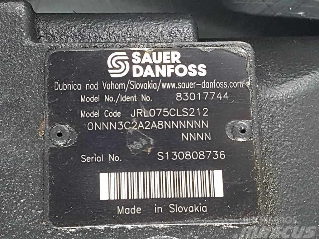 Sauer Danfoss JRL075CLS2120NNN3C2A2A8NNNNNNNNNN Hidraulikos įrenginiai