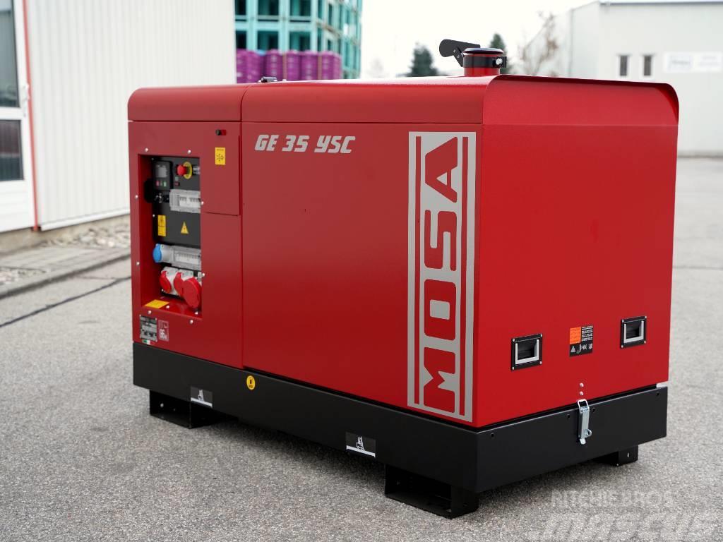 Mosa Stromerzeuger Diesel GE 35 YSC 1500 U/min | 33kVA Dyzeliniai generatoriai