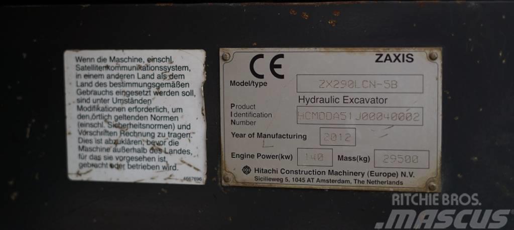 Hitachi ZX 290 LC N-5 Vikšriniai ekskavatoriai