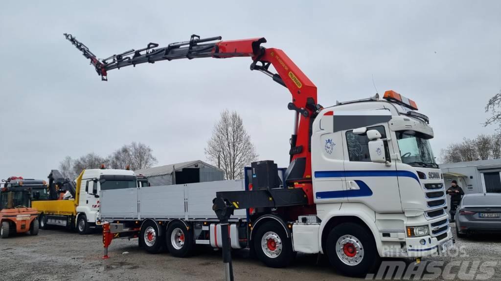Scania R490 + PALFINGER 42002+JIB /EURO 6/ Automobiliniai kranai