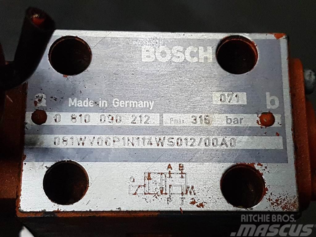 Schaeff SKL832-5606656182-Bosch 081WV06P1N114-Valve Hidraulikos įrenginiai
