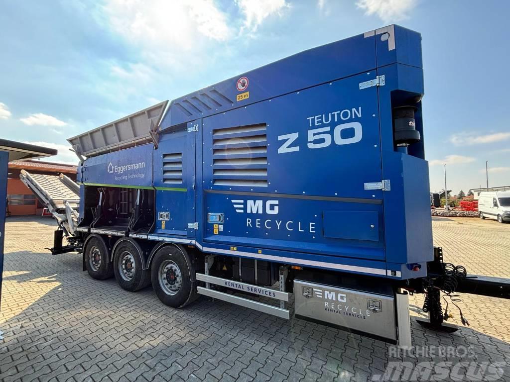  Eggersmann Teuton Z50 Atliekų smulkintuvai