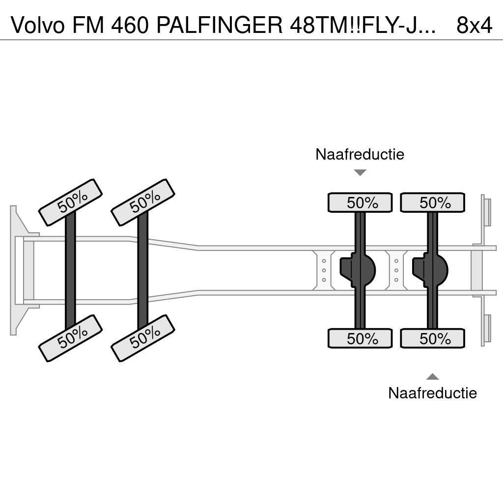 Volvo FM 460 PALFINGER 48TM!!FLY-JIB!! EURO6!!TOP!!ROOF/ Visureigiai kranai