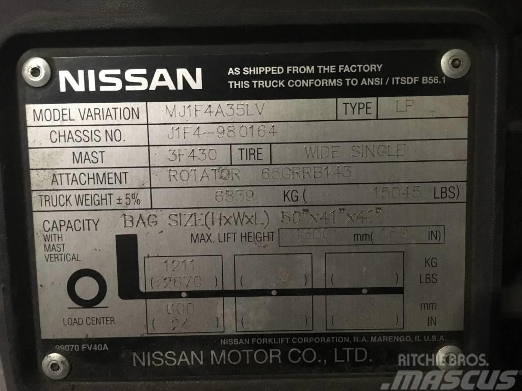 Nissan 80 Šakiniai krautuvai - Kita